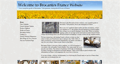 Desktop Screenshot of brocantesfrance.com